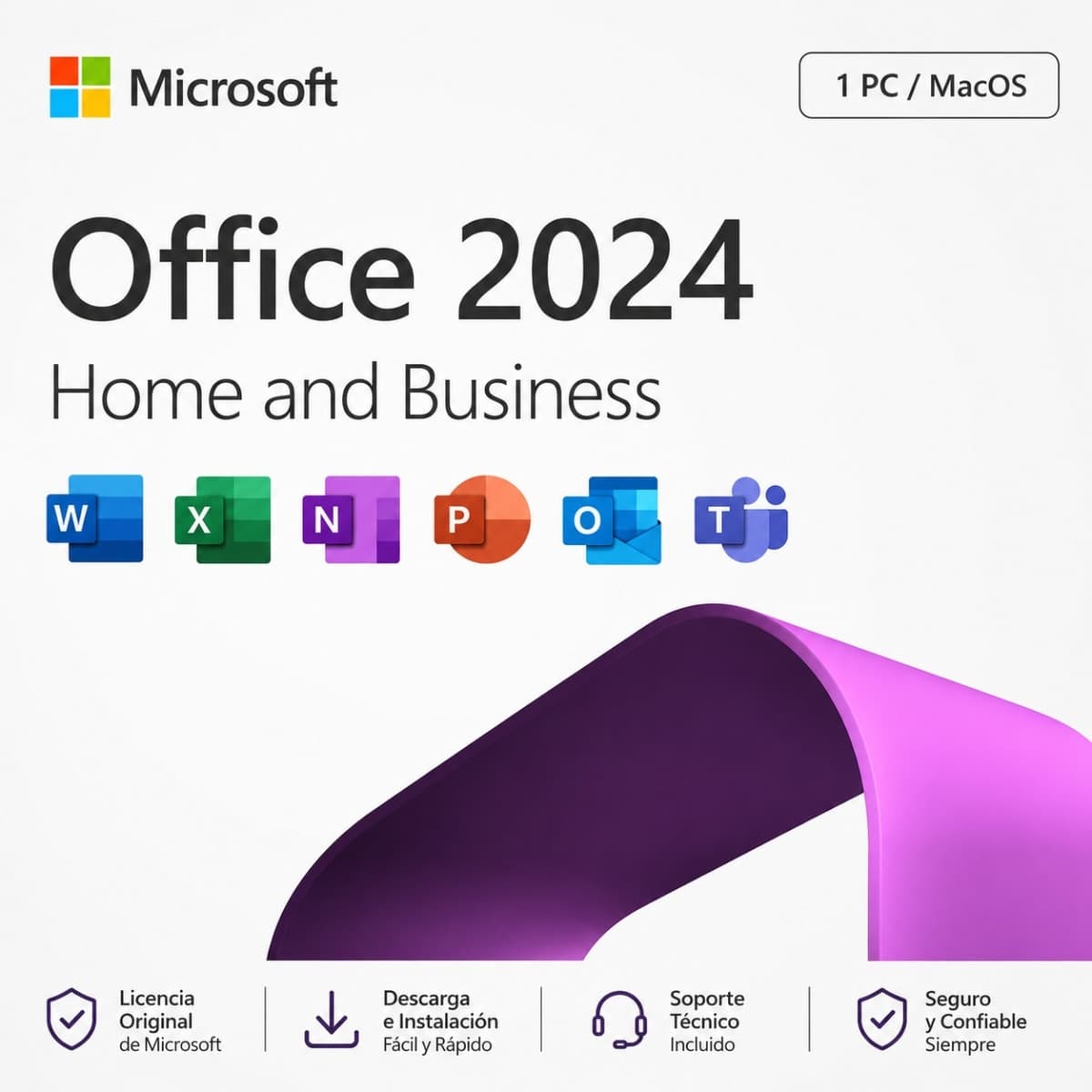 Office 2024 HB for PC/MAC Bind
